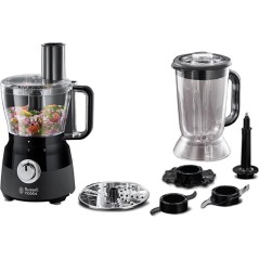 Russell Hobbs 25L Kitchen Machine - Sleek Black Design for Effortless Cooking & Baking - Model 5038061109580